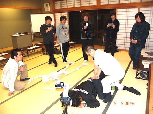 腰痛の解消の施術