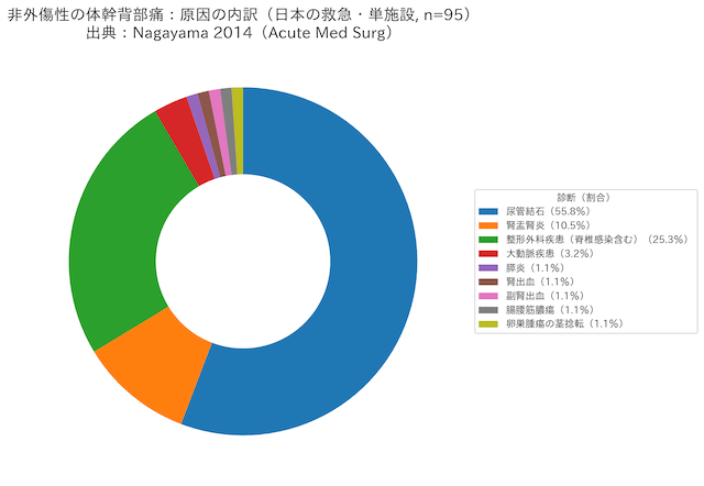 非外傷性背部痛原因