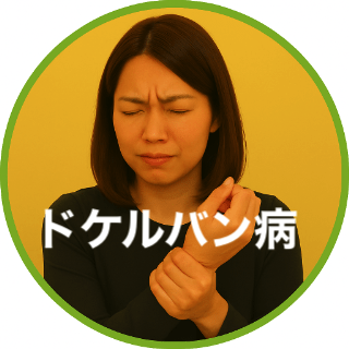 ドケルバン病（狭窄性腱鞘炎）
