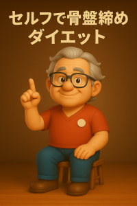 セルフで骨盤締めてダイエット