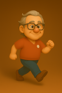 おへそから歩く