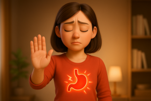 風邪をひいたら無理に食べない