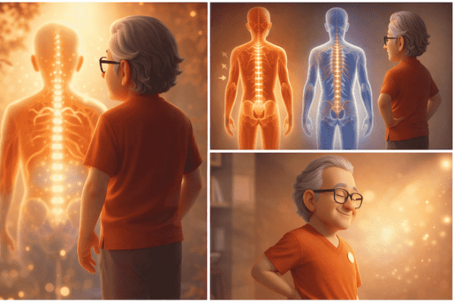 整体の視点で見る身体のバランスと血流のイメージ